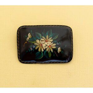 Beautiful Russian Floral Brooch i22